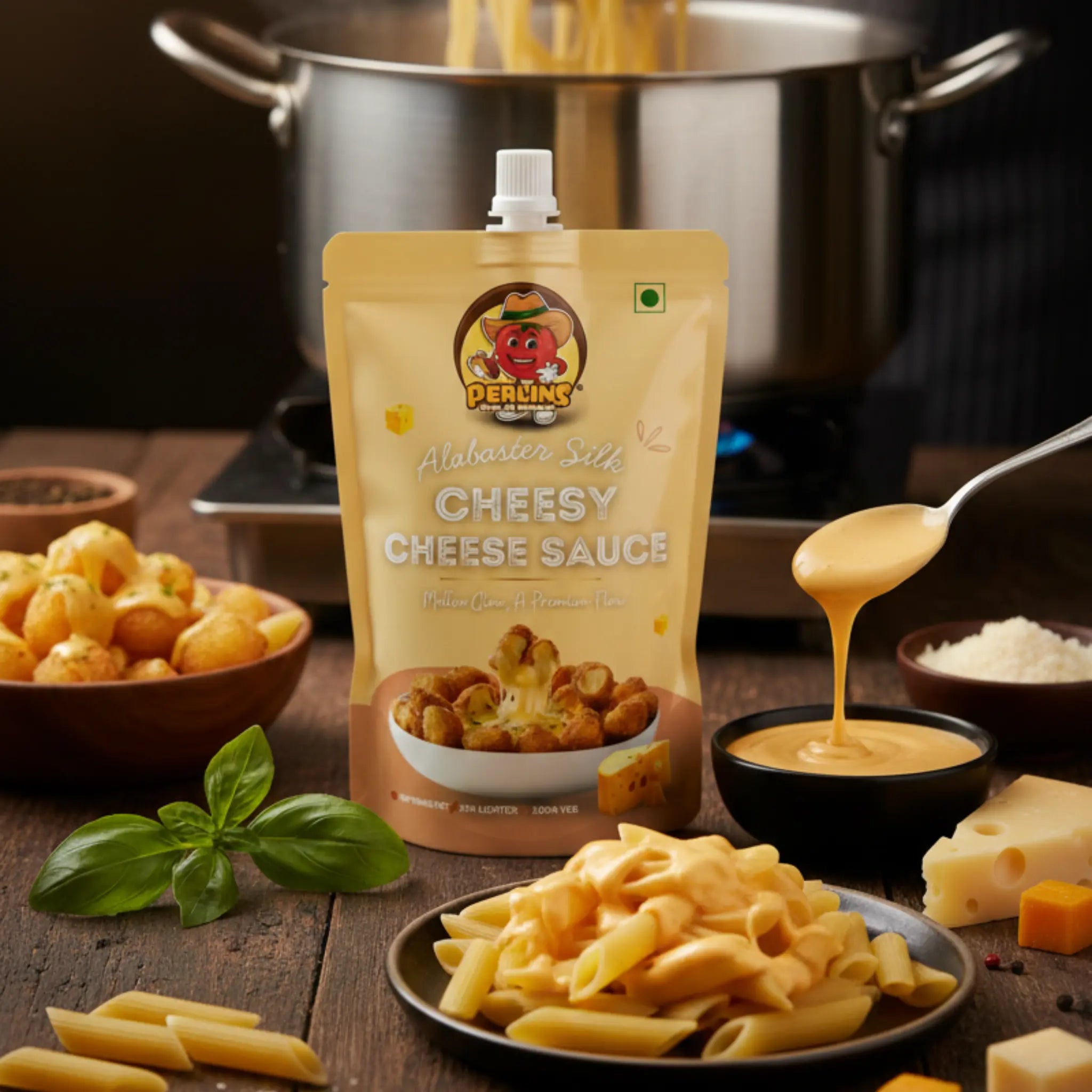 Alabaster Silk Cheesy Cheese Sauce