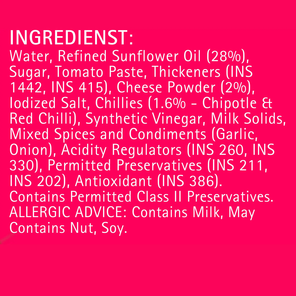 Mexican Chilli Chipotle Fire Cheesy Mayo